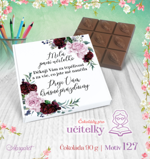 Belgická čokoláda 90 g | Motiv 127